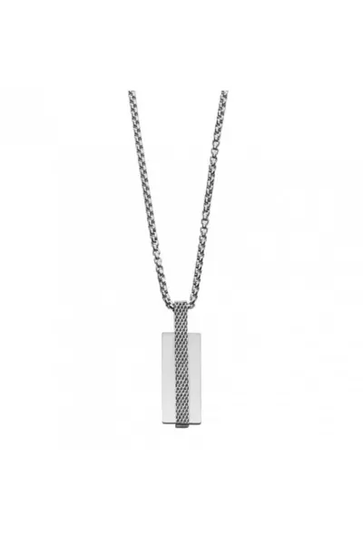 Image of Skagen Jewellery Torben Stainless Steel Necklace - Skjm0219040 Silver
