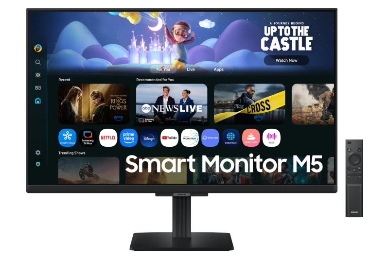 Image of Samsung 27" Smart Monitor M5 M50F FHD LS27FM500EUXXU