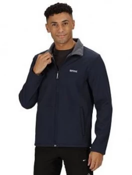 Image of Regatta Regatta Cera Soft Shell Jacket - Navy, Size S, Men
