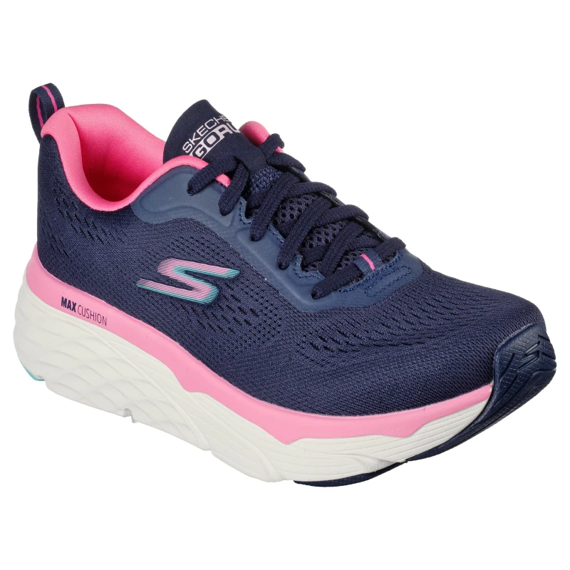 Image of Skechers Max Cushioning Elite Low-Top Trainers Womens - Blue Blue 2