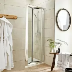 Image of Pacific Bi-Fold Shower Door 700mm Wide - 4mm Glass - Nuie