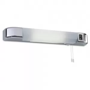 Image of Bathroom Shaver Wall 2 Light Polished Chrome, E14