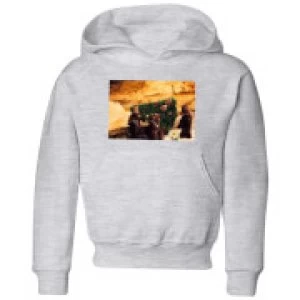 Image of Star Wars Jawas Christmas Tree Kids Christmas Hoodie - Grey - 3-4 Years