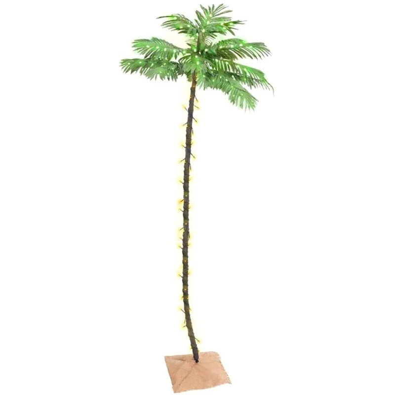 Image of VIDAXL Vidaxl - LED Palm Tree Warm White 192 LEDs 300cm 8720287138747