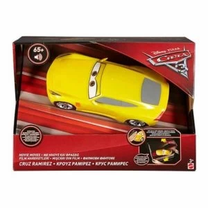 Image of Disney Cars 3 Movie Cruz Vehicle Toy Playset Yellow