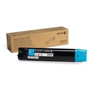 Image of Xerox 106R01507 Cyan Laser Toner Ink Cartridge