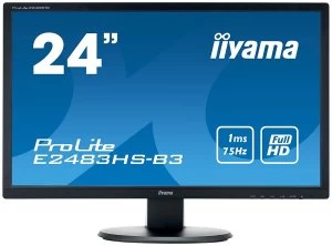 Image of iiyama ProLite 24" B2483HS-B3 Full HD LED Monitor