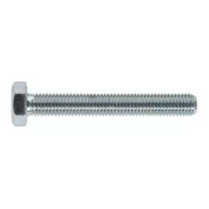 Image of HT Set Screw M10 X 75MM 8.8 Zinc DIN 933 Pack of 25