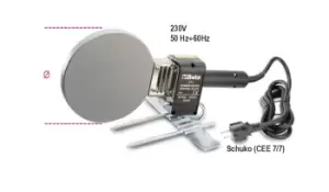 Image of Beta Tools 311/1 300W Heat Plate Welding PE PP PVC PVDF Pipes & Fittings Ø:120mm