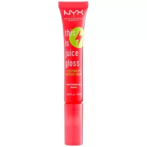 Image of NYX Professional Makeup This Is Juice Gloss 10ml (Various Shades) - Watermelon Suga