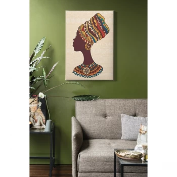 Image of Kanvas Tablo (50 x 70) - 212 Multicolor Decorative Canvas Painting