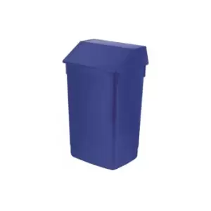 Image of Addis - 60L Flip Top Recycle Bin Blue - AG813424
