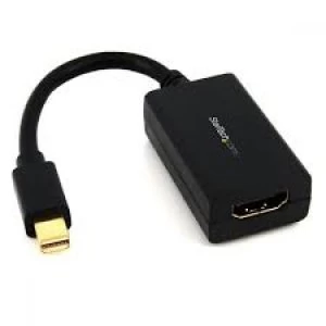 Image of Startech Mini DisplayPort Male to HDMI Female Converter Cable, 7.7cm