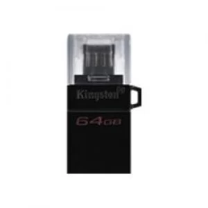 Image of Kingston DataTraveler microDuo3 G2 64GB USB 3.2 Black