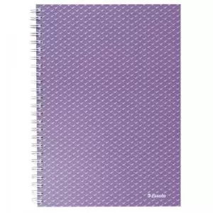 Image of Esselte Colour Breeze A5 Notebook lined, wirebound 628474