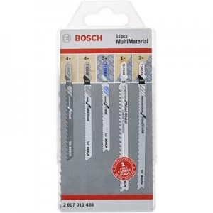 Image of Jigsaw blades, multi material pack Bosch Accessories 2607011438 15 pcs