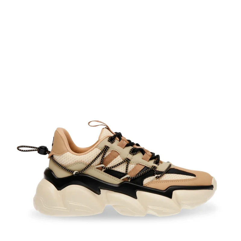 Image of Steve Madden Spectator Sneakers - Nude Nude 3
