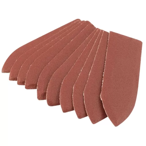 Image of Draper Ten 240 Grit Hook and Loop Finger Sander Sheets (67 x 67 x 22mm)