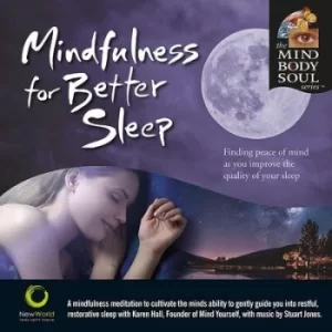 Image of Mindfulness for Better Sleep by Karen Hall CD Album