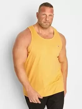 Image of BadRhino Plain Flax Vest, Yellow, Size L, Men