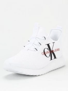 Image of Calvin Klein Jeans Reiland Runner Trainers - White