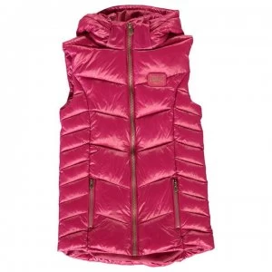 Image of Everlast Bubble Gilet Junior Girls - Sangria