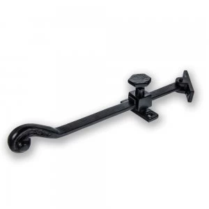 Image of LocksOnline Black Antique Screwdown Casement Window Stay