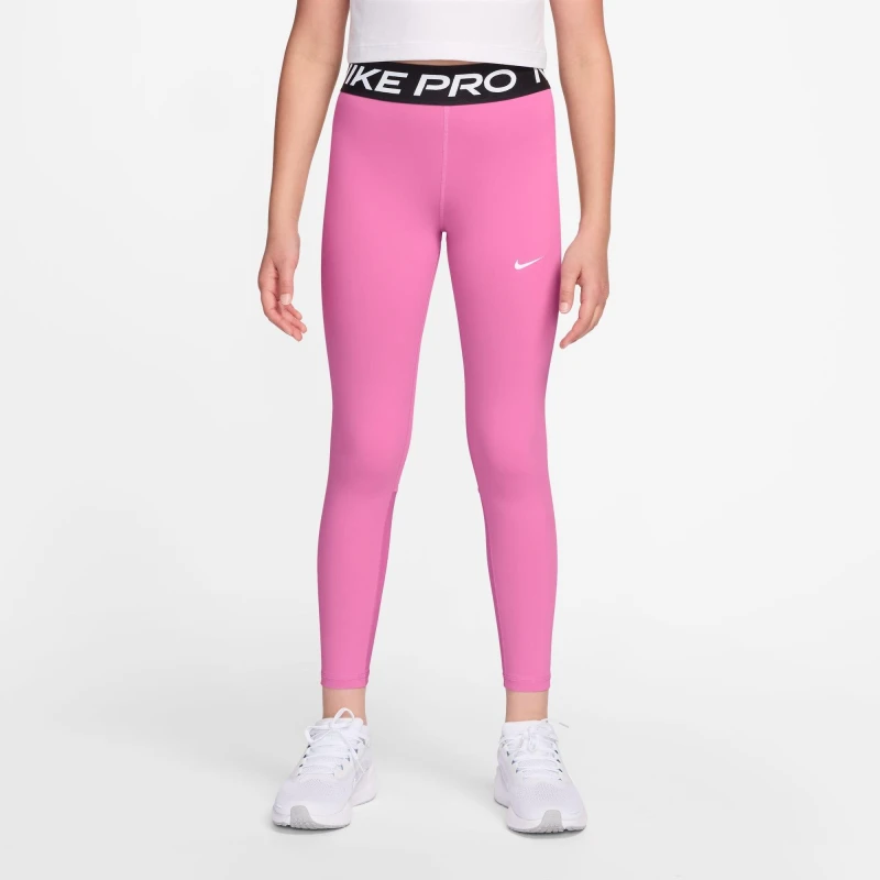 Image of Nike Pro Girls Tights Magic Flamingo female 7-8 (S)