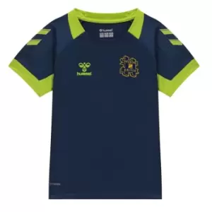 Image of Hummel Hashtag United Replica Shirt Juniors - Blue