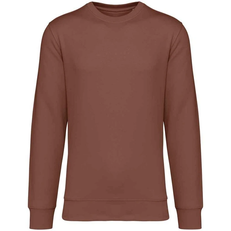 Image of Native Spirit Mens Crew Neck Sweatshirt in Maroon Size: XS Maroon Male XS