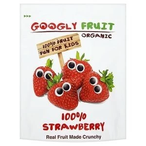 Image of Googly Fruit Made Crunchy - Strawberry
