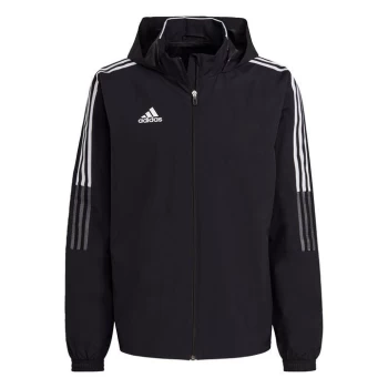 Image of adidas Tiro 21 All-Weather Jacket Mens - Black