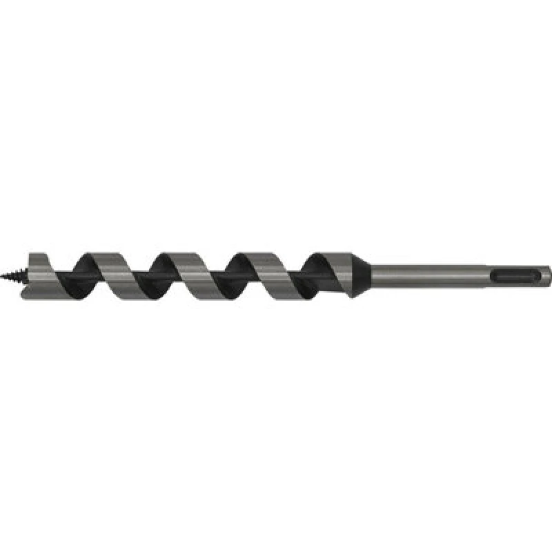 Image of Loops 19 x 225mm SDS Plus Auger Wood Drill Bit - Fully Hardened - Smooth Drilling Multi