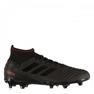 Image of adidas Predator 19.3 Firm Ground Football Boots - Black