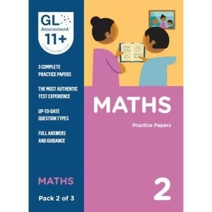 Image of 11+ Practice Papers Maths Pack 2 (Multiple Choice) Paperback / softback 2019
