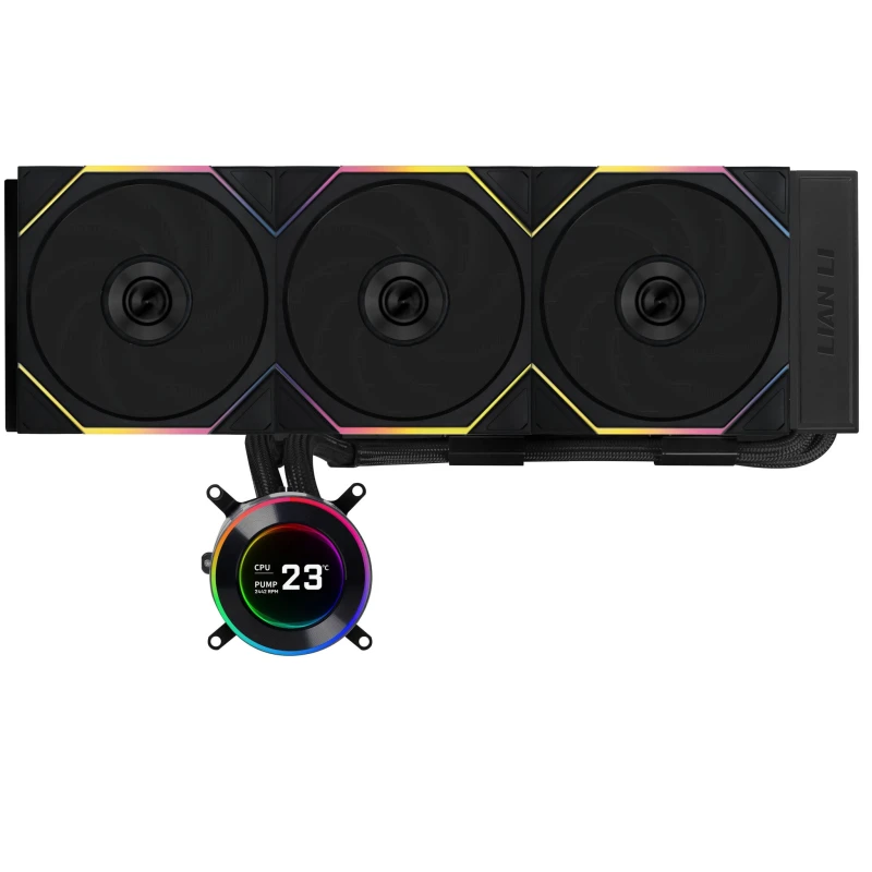 Image of Lian Li Lian Li GA II Hydroshift II LCD-C 360TL Processor All-in-One liquid cooler 12cm Black GHS2LCD36TB