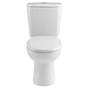 Image of Cooke Lewis Perdita Close coupled Toilet with Soft close Seat
