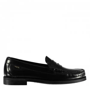 Image of Bass Weejuns Larson Penny Loafers - Black Lthr