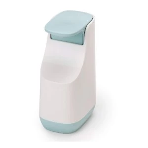 Image of Joseph Slim Compact Soap Dispenser - Blue/White