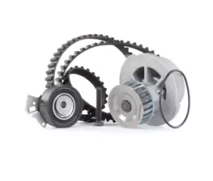 Image of SKF Water Pump + Timing Belt Kit VKMC 05121 OPEL,DAEWOO,VAUXHALL,Astra G CC (T98),Astra G Caravan (T98),Corsa B Schragheck (S93),VECTRA B (36_)