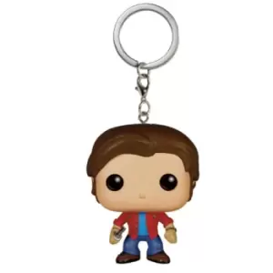 Image of Supernatural Sam Pop! Vinyl Key Chain