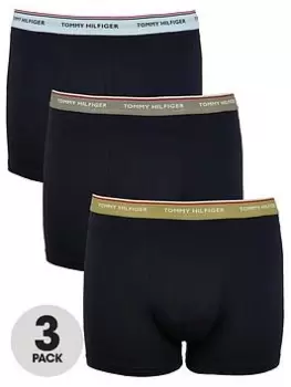 Image of Tommy Hilfiger Big & Tall Premium Essentials Trunks (3 Pack) - Multi, Size 4XL, Men