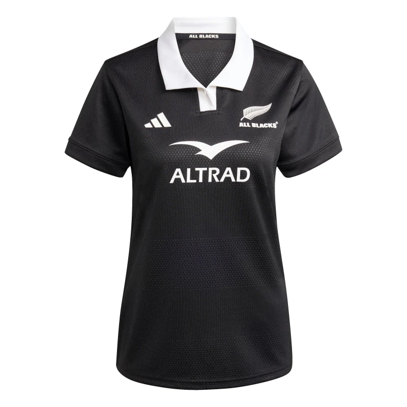 Image of adidas All Blacks Home Jersey Womens Black female 10 (S)