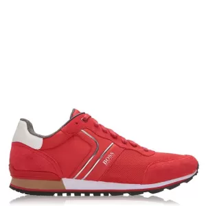 Image of Hugo Boss Parkour Runner Trainers Red 602 Men