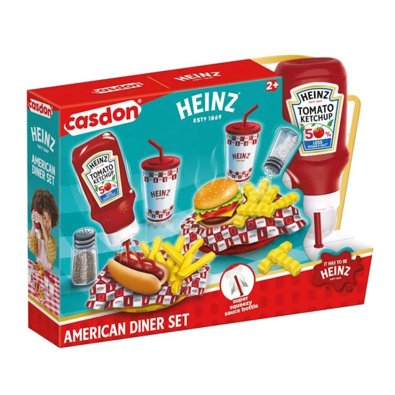 Image of Casdon Heinz Toy American Diner Set - Casdon Male RN13501