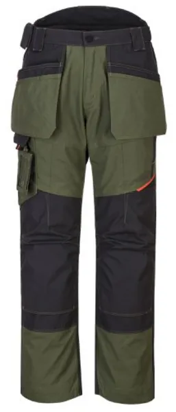 Image of Portwest T702 WX3 Holster Trousers T702OGR30 Colour: Olive