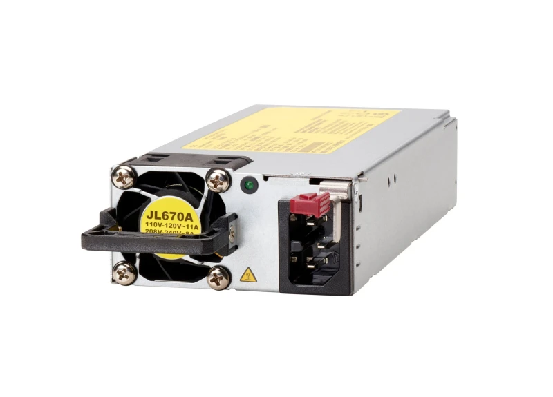 Image of HP Enterprise HPE Aruba Networking X372 54VDC 1600W 110-240VAC Power Supply JL670A
