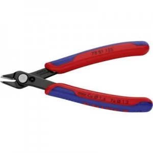 Image of Knipex Super-Knips 78 81 125 Electrical & precision engineering Print pliers non-flush type 125 mm