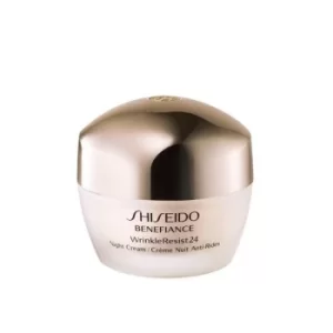 Image of Shiseido Benefiance Wrinkle Resist 24 Crema Notte 50ml