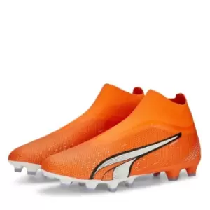 Image of Puma Ultra.3 Firm Ground Football Boots Mens - Orange